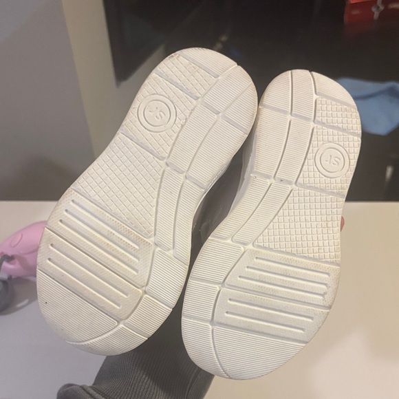 Stride Rite Kids' Lavender and Silver Sneakers - Picture 2 of 2